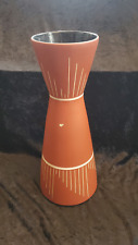 Vase Bodenvase mit Ritzdekor 50/60erJahre 40cm