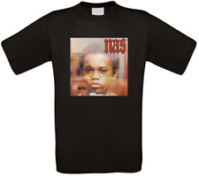 Nas Illmatic Nasir Jones Nasty Nas QB Rap Hip Hop T-Shirt alle Größen NEU