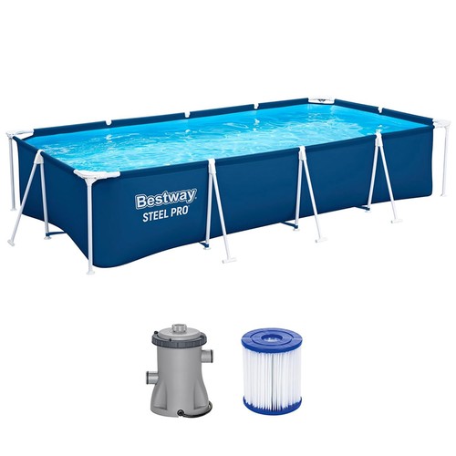 Bestway frame pool steel pro - steel,