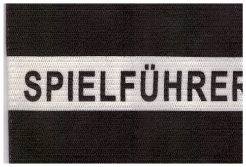 Spielführer kapitänsbinde - spielführer,