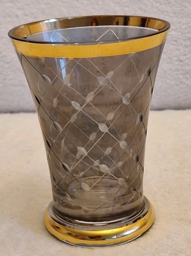 Antiker ranftbecher rauchglas - antiker,