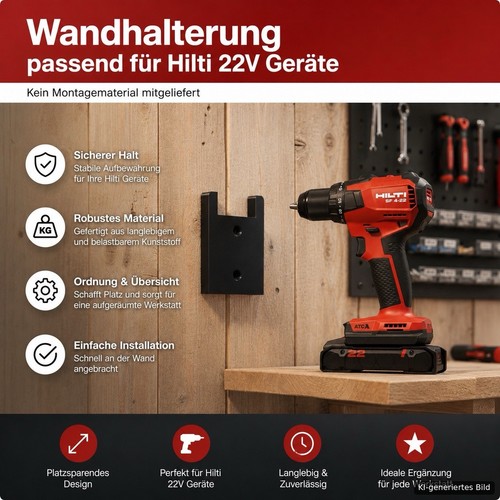 Wandhalterung gerätehalter - wandhalterung,
