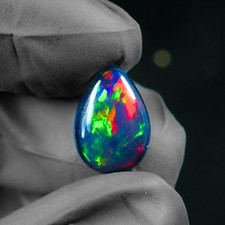 2,20 ct Birne Schwarz Opal