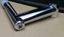 3ttt Chromix CrMo Vorbau, 1", 90mm, 0°, 25,4mm Lenkerklemmung, Italy, NOS