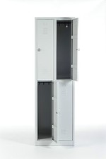 Garderobenschrank 2x2 Abteile