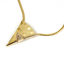 Designer-Collier matt glanz