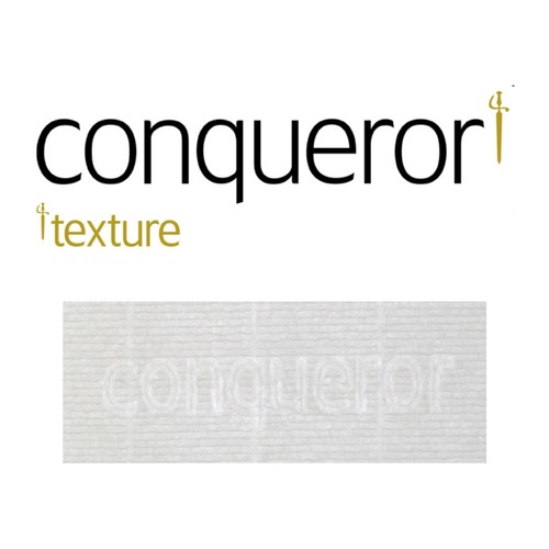 Conqueror gerippt weiß 100 - gerippt,