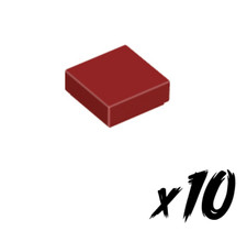 10x LEGO 3070 • 10x 1x1 Tile