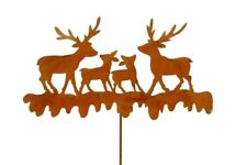 Hirschfamilie zum Stecken