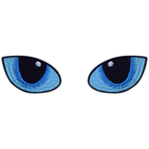 Katze augen blau - augen, nacht