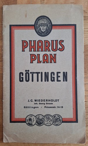 Pharus plan göttingen - plan, ca