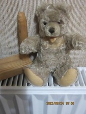 Alter Steiff Zotty Baby Teddybär 22 cm Mohair 5-fach Gelenk  von 1955