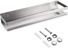 SUMNACON Duschablage Duschkorb Badregal rostfreier Edelstahl Regal (Silber 40cm)