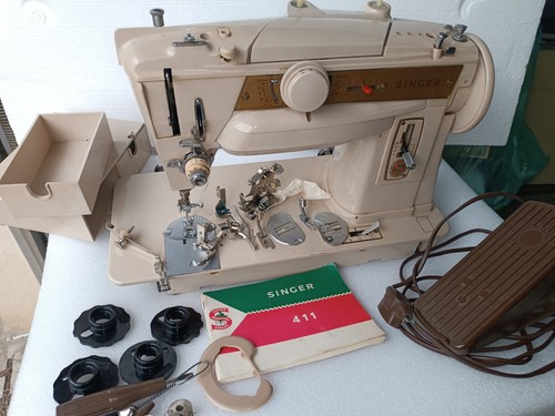 Nähmaschine singer 411 von - singer, g