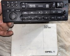 GM Philips Opel Car 400 Autoradio Codefrei + Anleitung 90532621 Funktionsfähig