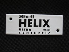 Emailschild Shell Helix Ultra Synthetic 5W-30  siehe Fotos