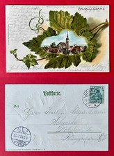 Prägedruck Litho AK DOHNA