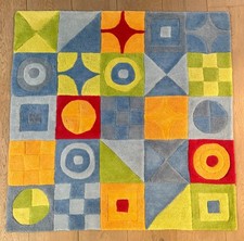 HABA 8091 TEPPICH KLEINKARIERT Kinderteppich KINDERZIMMER Kinder