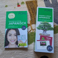 PONS Japanisch lernen mit Buch Grammatik und Vokalbelkarten mit Bildern