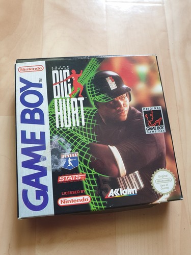 Nintendo gameboy big hurt ovp - gameboy,