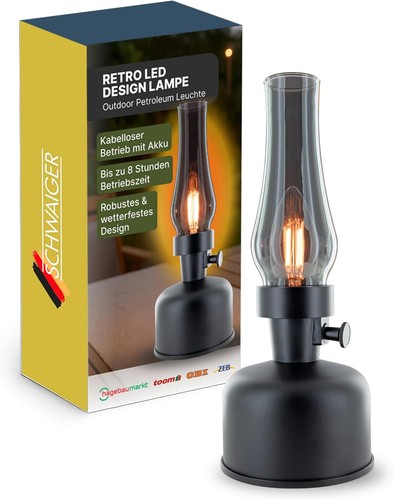 Schwaiger retro led lampe - schwaiger,