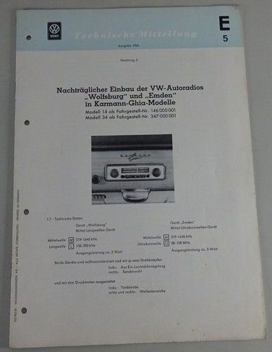 Einbauanleitung autoradios - einbauanleitung, vw