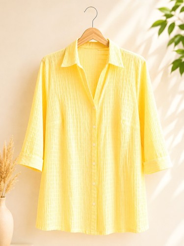Ulla popken bluse crinkle - ulla,