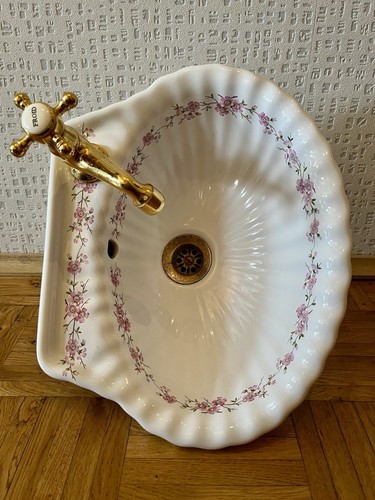 Les bains decores porcelaine - bains,