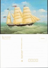 Ansichtskarte  Segelschiff: Bark Doris Gerdes 1988