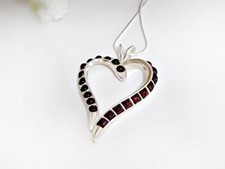 Herz Bernstein Anhänger
