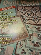 Zeitschrift, Quilt World. A Quilters Dream come true. Sammlerstück von 1991, USA