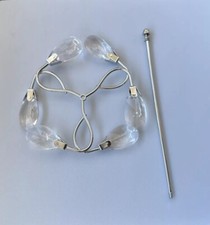 2x Trio Kristall Glas für