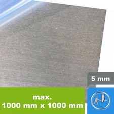 (197,00€/m²) 5 mm Aluminium Tafel Alublech Blech Blechzuschnitt bis 1000x1000mm