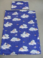 süße Baby Bettwäsche mit Bär u. Hase - Baumwolle - NEUw.