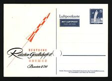 Raketenpost - Postkarte DRG Nr. 1 - Berlin Privatganzsache PP 19-9 postfrisch