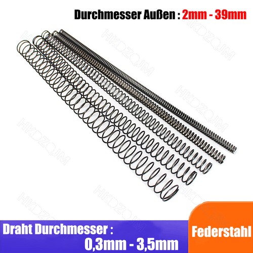 Druckfeder federstahl draht - federstahl,