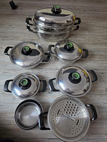 Amc edelstahl topfset - , mit