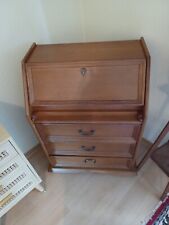  Schöner Sekretär eiche massiv Höhe ca 90 cm, Breite ca 63cm