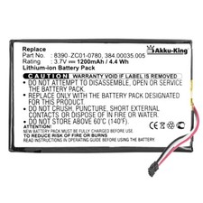 Akku-King Akku für Navigon 40