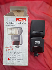 Metz mecablitz 44 AF-4 M for Minolta OVP - Electronic flash Topp Zustand