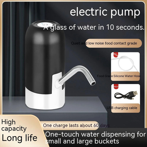 Electric water bottle pump usb - bottle,