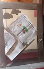 Wandspiegel, Design-Spiegel Skywalker, Keith Haring,  Spiegel, Metallspiegel