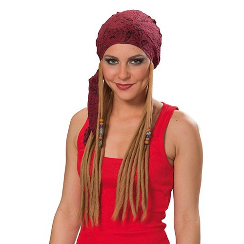 Bandana mit dreadlocks - bandana, /