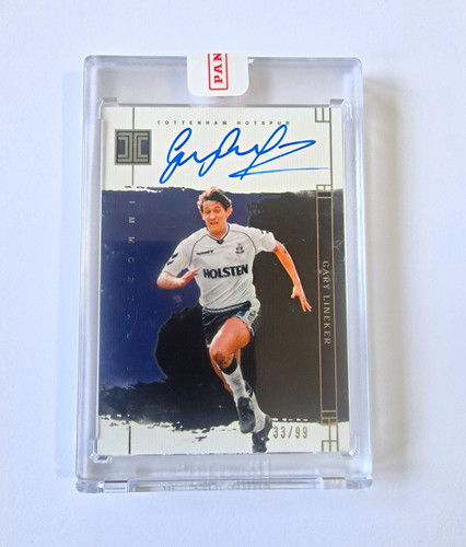 Gary lineker card - on, auto