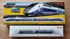 Märklin H0 TGV 37793 und Ergänzungswagenset 43443 neuwertig Originalverpackung