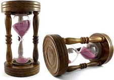 Holz Sanduhr Glas Küche /