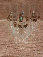 Bitburger 6x Bierglas 0,25 l