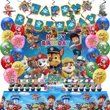 66 Teile Paw Patrol Party Deko