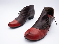 Roby & Pier Damen Ankle Boots Freizeitschuh Leder rot Gr. 40 EU Art. 6668-100