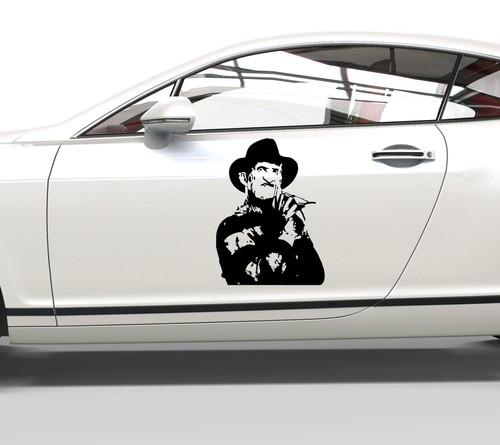 Autoaufkleber freddy krüger - freddy,